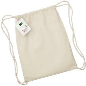 Westford mill WM810 - Organic Gym Bag Natural