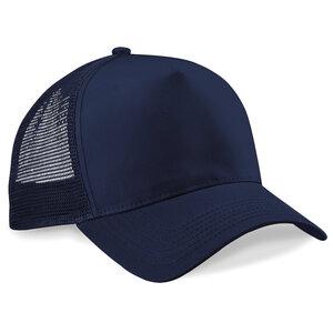 Beechfield BF640 - Half Mesh Trucker French Navy/French Navy