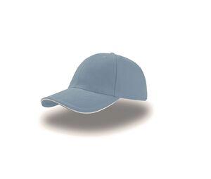 ATLANTIS AT003 - LIBERTY SANDWICH CAP Light Blue/ White