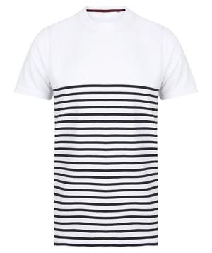 Front Row FR135 - SHORT SLEEVED BRETON T-SHIRT