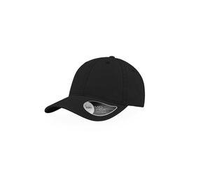 ATLANTIS AT181 - Casquette baseball 6 panneaux Black