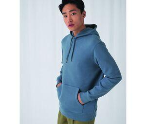 B&C BCU02K - Sweat Capuche King Aqua Green