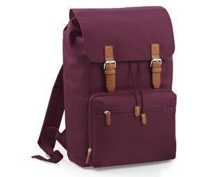 BAG BASE BG613 - VINTAGE LAPTOP BACKPACK Burgundy