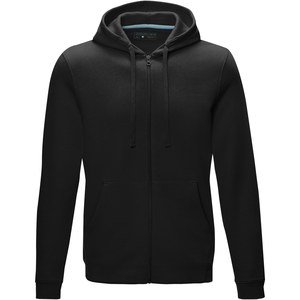 Elevate NXT 37510 - Ruby men’s GOTS organic recycled full zip hoodie