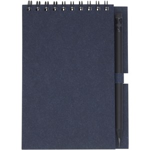 PF Concept 107750 - Luciano Eco wire notebook with pencil - small Dark Blue
