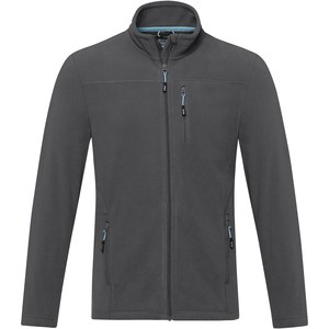 Elevate NXT 37529 - Amber men's GRS recycled full zip fleece jacket Storm Grey