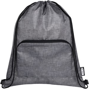 PF Concept 120646 - Ash recycled foldable drawstring bag 7L Heather Grey