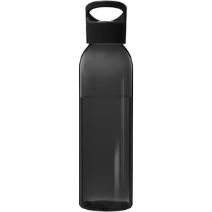 PF Concept 100777 - Sky 650 ml recycled plastic water bottle Solid Black