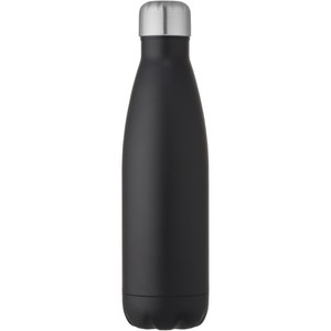 PF Concept 100790 - Cove 500 ml RCS certified recycled stainless steel vacuum insulated bottle  Solid Black