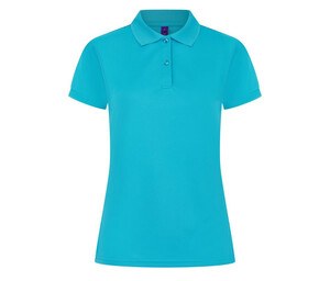 Henbury HY476 - Breathable women's polo shirt Turquoise