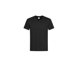 STEDMAN ST2300 - V-neck t-shirt for men Black Opal