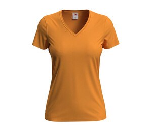 STEDMAN ST2700 - V-neck T-shirt for women Orange