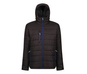 REGATTA RGA241 - Quilted jacket Black / New Royal
